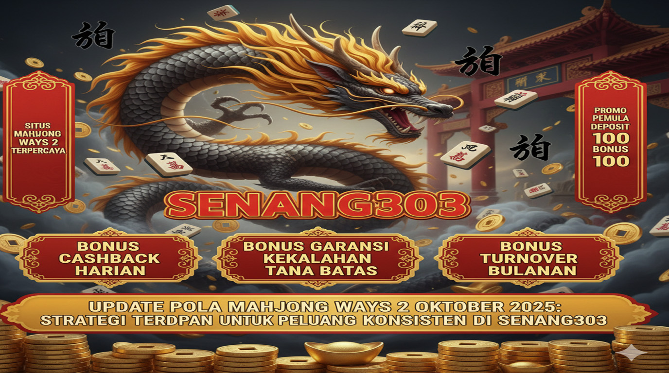Update Pola Mahjong Ways 2 Oktober 2025: Strategi Terdepan untuk Peluang Konsisten di SENANG303
